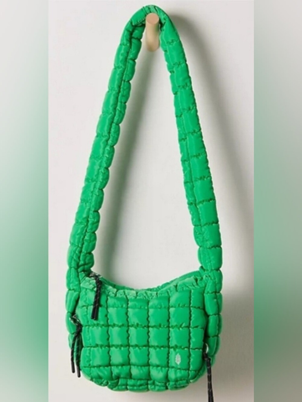 Free People Quilted Baby Carryall Sling Bag | Green